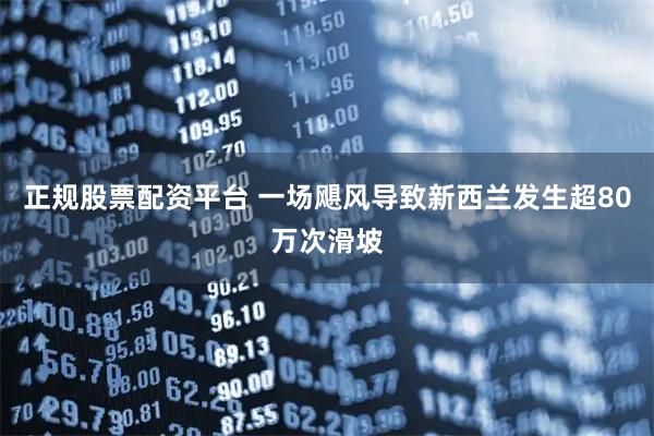 正规股票配资平台 一场飓风导致新西兰发生超80万次滑坡
